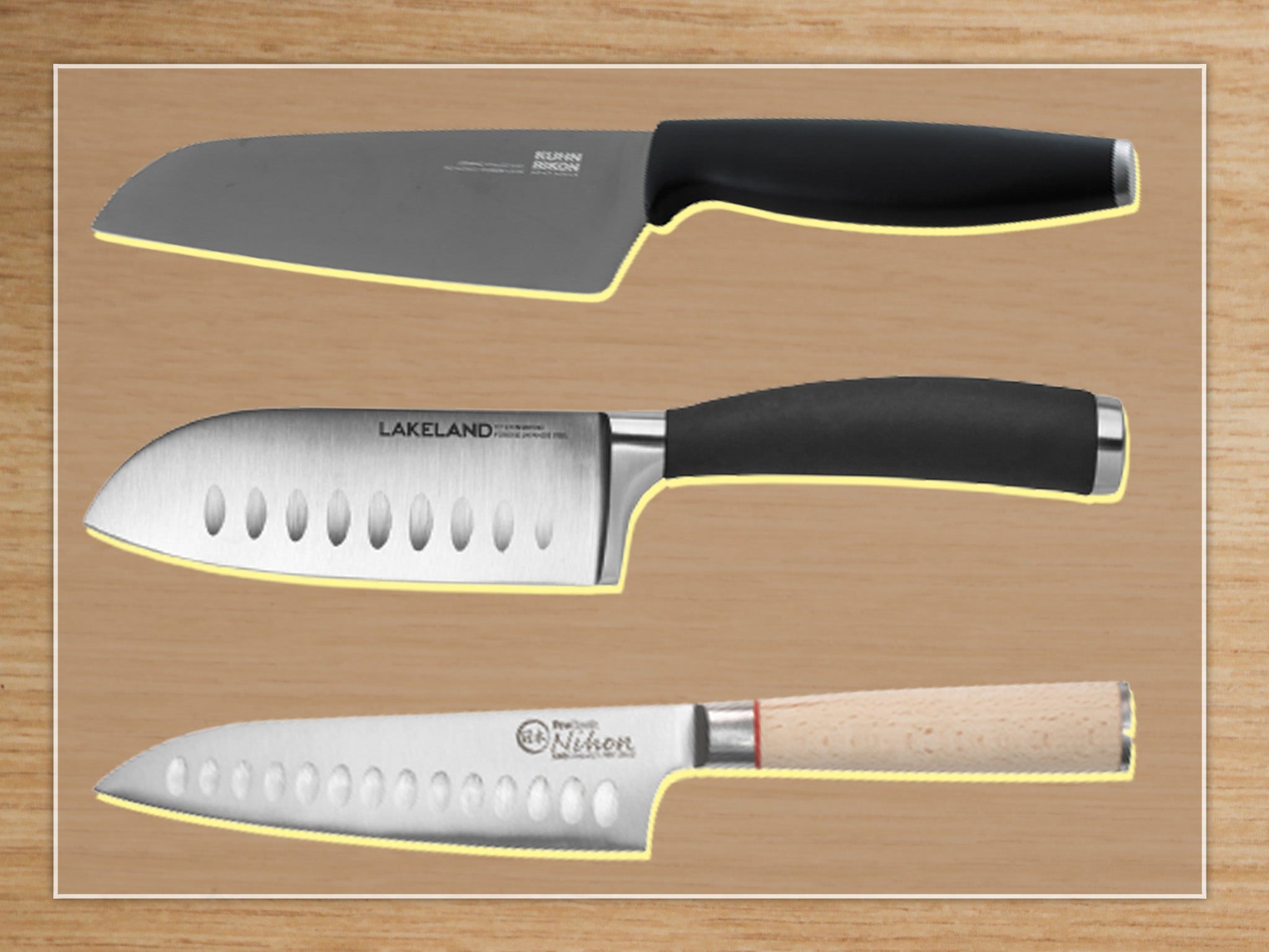 Santoku shop knife uses